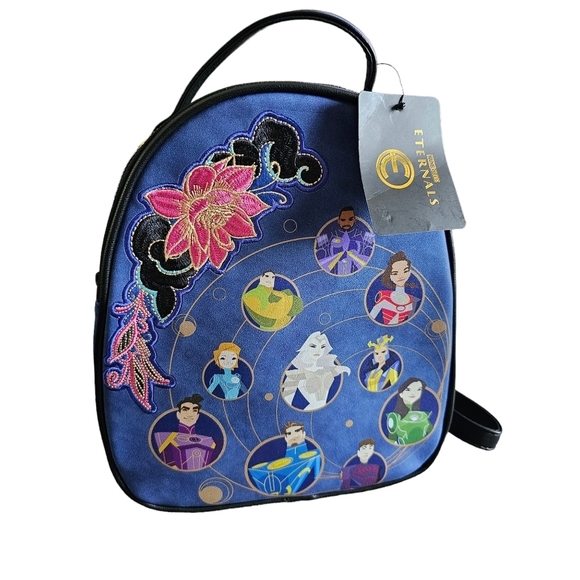BioWorld Marvel Eternals Embroidered Convert Mini Backpack-BoxLunch Exclusive - Picture 1 of 11